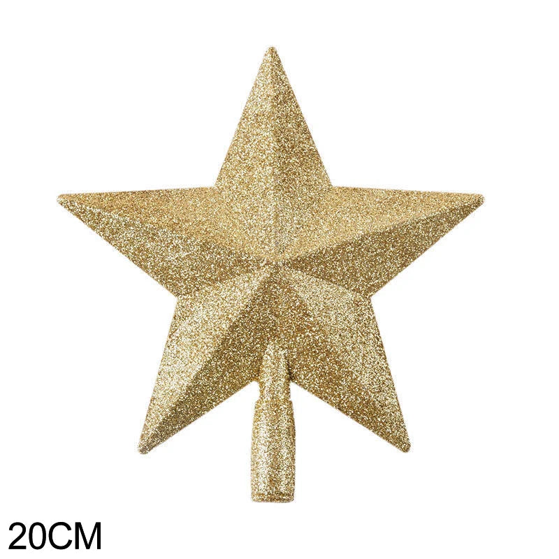 15/20cm Christmas Tree Top Star