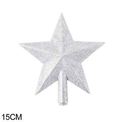 15/20cm Christmas Tree Top Star
