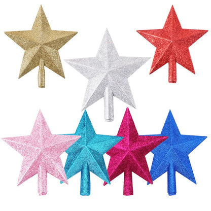 15/20cm Christmas Tree Top Star