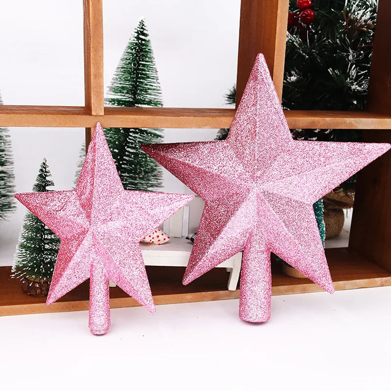15/20cm Christmas Tree Top Star