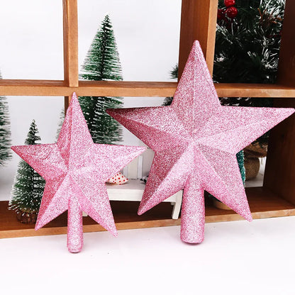 15/20cm Christmas Tree Top Star