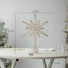 Hollow LED light Christmas Star stopper gold measurements