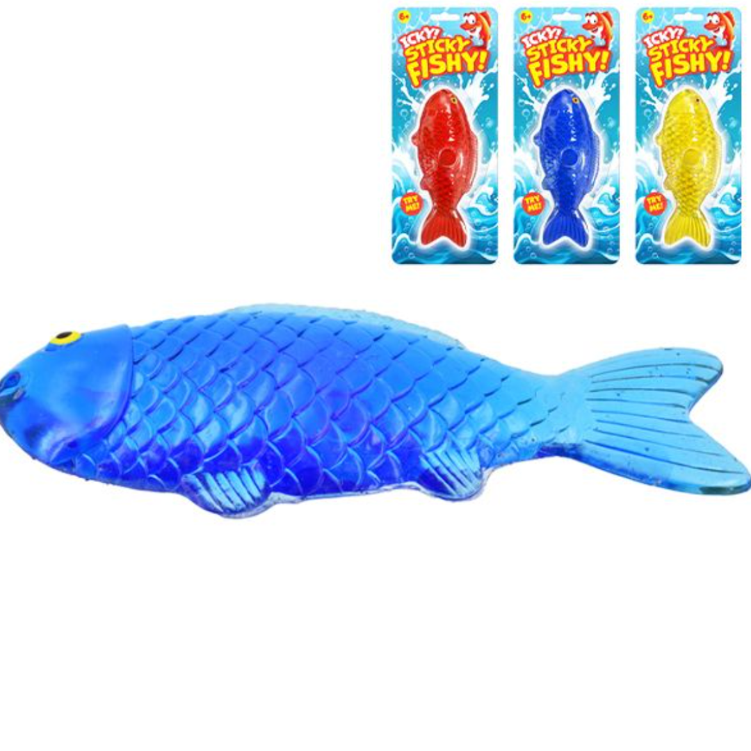 Icky Sticky Fishy Toy