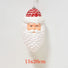 Large santa christmas tree decoration 15cmx26cm
