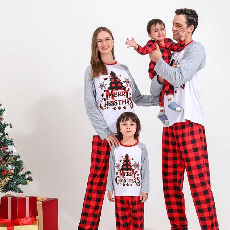 Christmas pajamas for a family hotsell