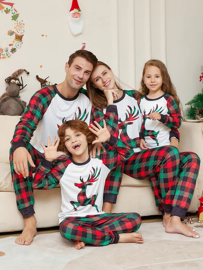 Mum and dad christmas pyjamas sale