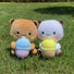 Milkshake Panda and bear Kawaii Plush