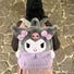 Purple Kuromi Plush Backpack Christmas gift for girls