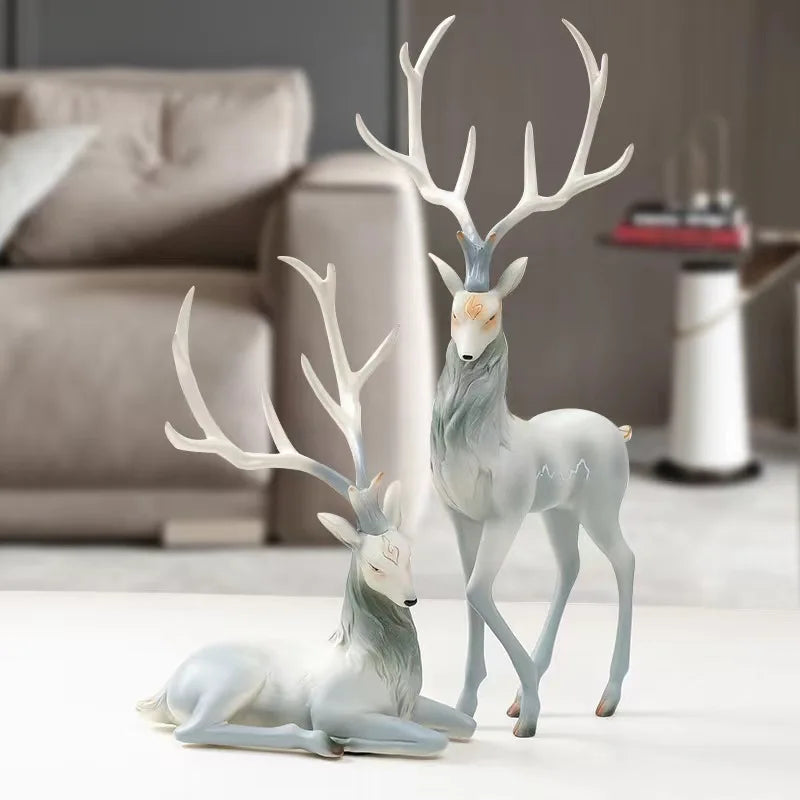 Quality Resin Deer Christmas Decoration