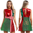 Green and red Christmas Present Fancy dress costume