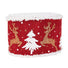 Red ribbon White fluff White Christmas Tree Ribbon