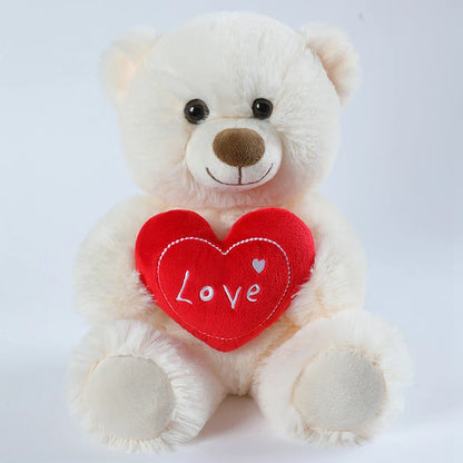 25CM Valentine's Bear Dog Plush Toy