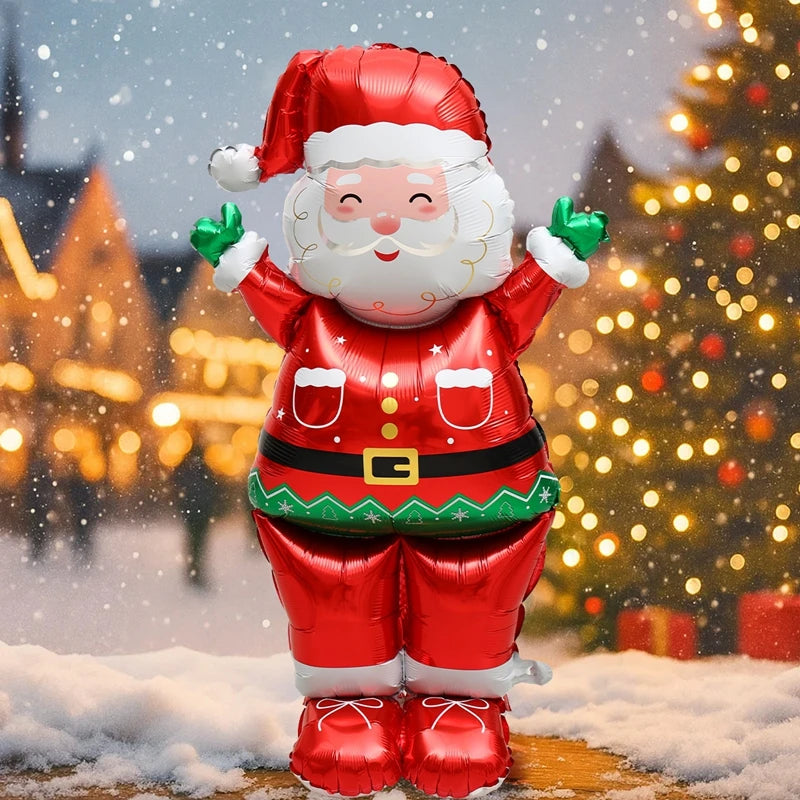 Large Christmas Standing Foil Balloons