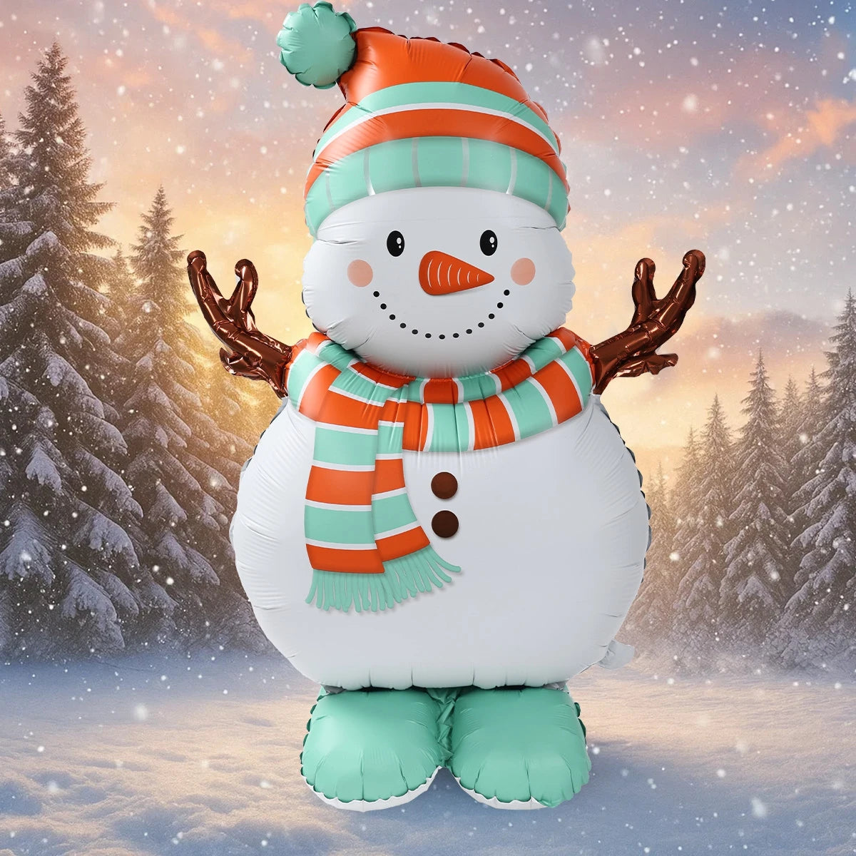Large Christmas Standing Foil Balloons