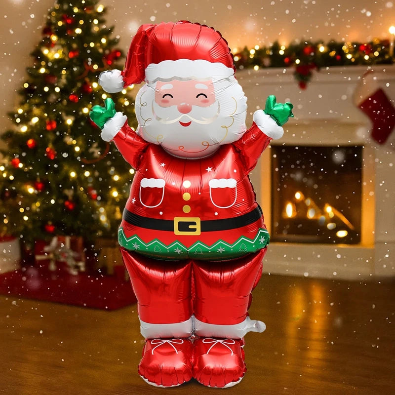 Large Christmas Standing Foil Balloons