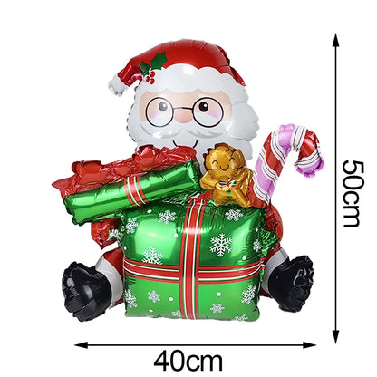 Christmas Theme Standing Balloons