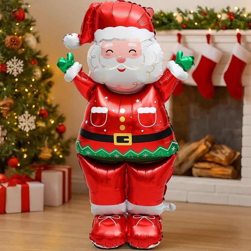 Large Christmas Standing Foil Balloons