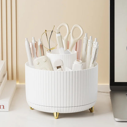 360 Rotating Makeup Desktop Cosmetic Storage Box Organizer