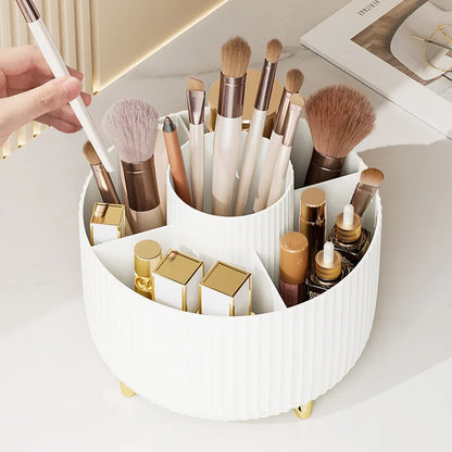 360 Rotating Makeup Desktop Cosmetic Storage Box Organizer