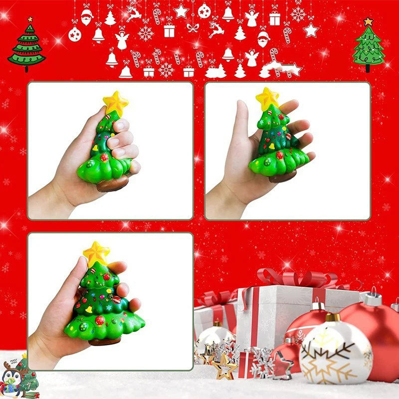 Christmas Stress Relieving Squishy Toy Party Favor