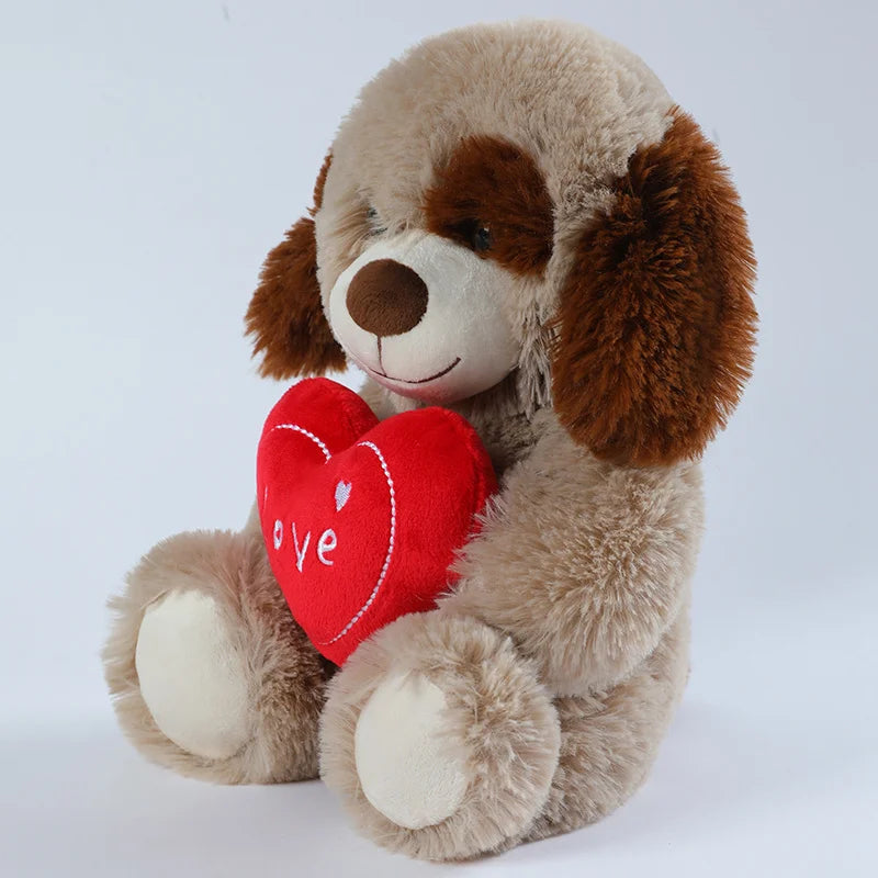 25CM Valentine's Bear Dog Plush Toy