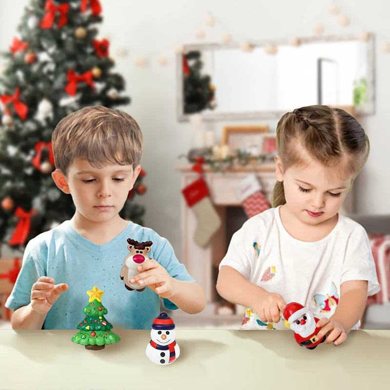 Christmas Stress Relieving Squishy Toy Party Favor