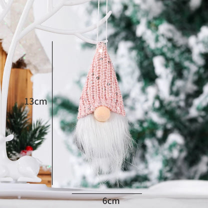 Christmas Angel Girl Plush Doll Oranments Xmas