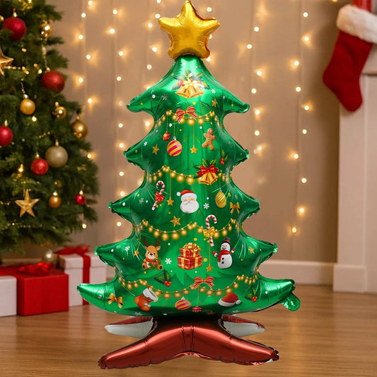 Large Christmas Standing Foil Balloons