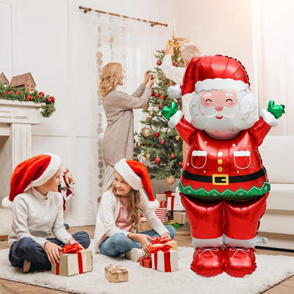 Large Christmas Standing Foil Balloons