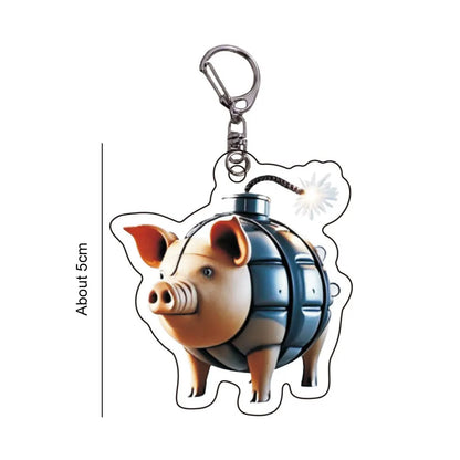Italian Brainrot Acrylic Keychain