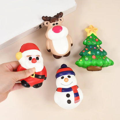 Christmas Stress Relieving Squishy Toy Party Favor