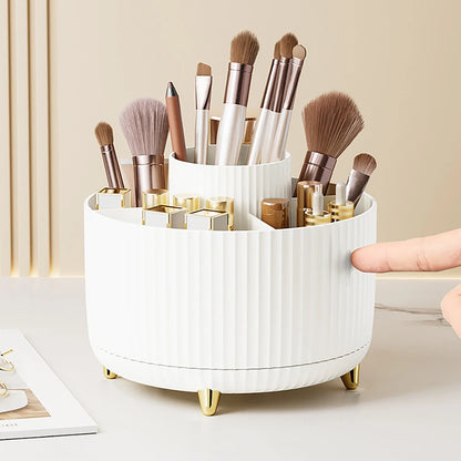 360 Rotating Makeup Desktop Cosmetic Storage Box Organizer