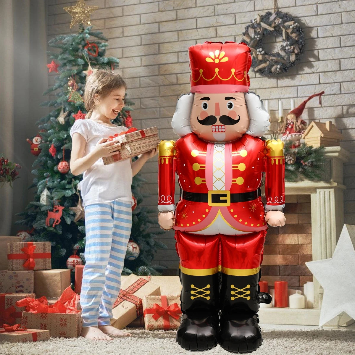 Large Christmas Standing Foil Balloons