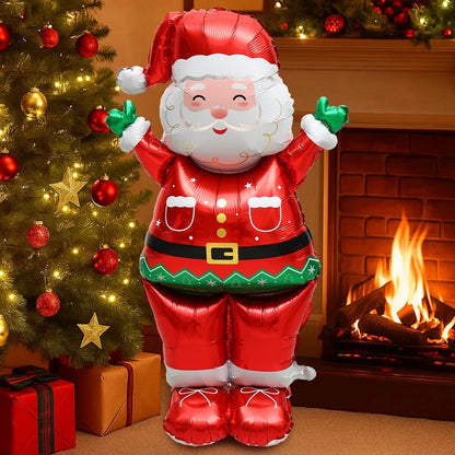 Large Christmas Standing Foil Balloons