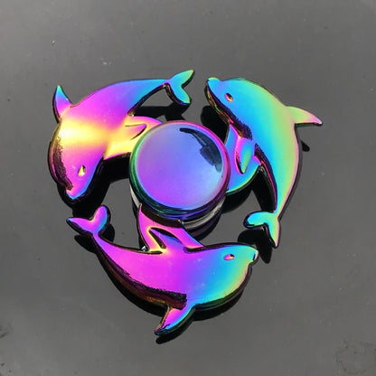 Metal Rainbow Fidget Spinners
