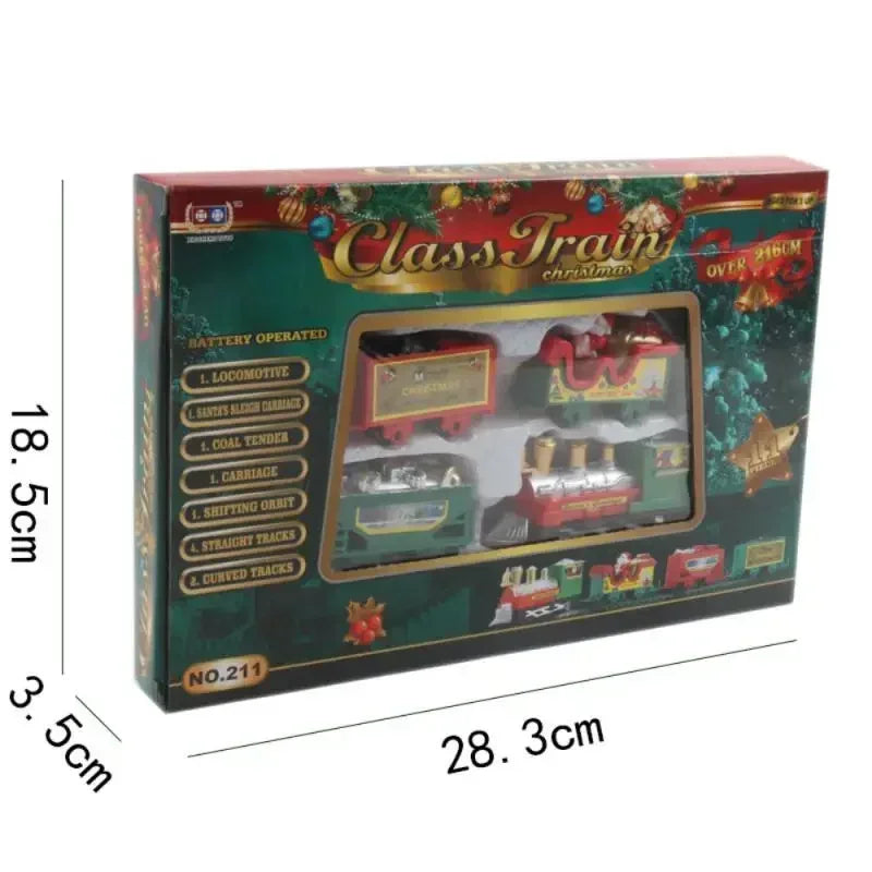Christmas Tree Train Set