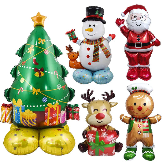 Christmas Theme Standing Balloons
