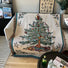 Vintage Style Christmas Throw Blankets