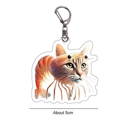 Italian Brainrot Acrylic Keychain