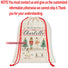 Nutcracker Ballerina Reindeer Gift Bag for Kids