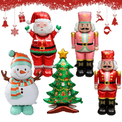 Large Christmas Standing Foil Balloons