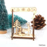 4PCS/Lot DIY Creative Mini Hollow Christmas Wooden Ornaments