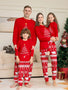 Christmas Family Pajamas Set Red Christmas Tree Pjs