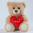 25CM Valentine's Bear Dog Plush Toy