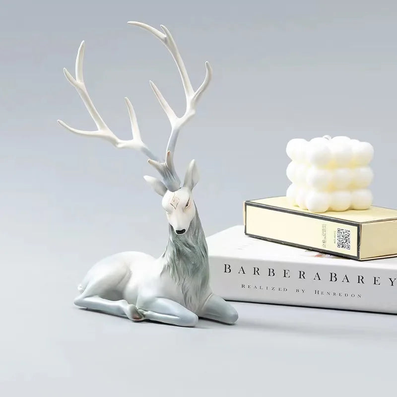 Sitting reindeer decoration ornament Christmas