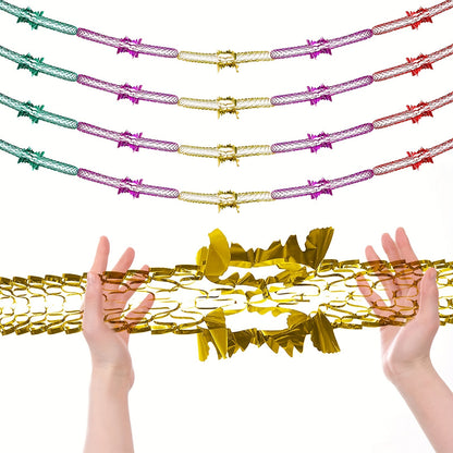 Traditional Foil Ceiling Decorations 4pcs 