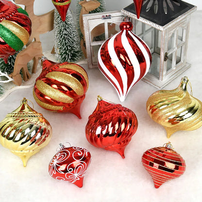 Traditional Onion shape Christmas tree ornaments