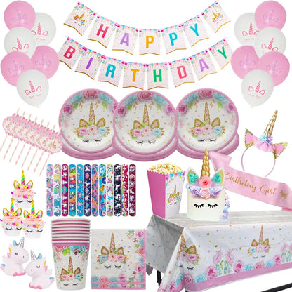 Unicorn birthday party decorations