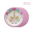 Unicorn birthday party plates 7inch