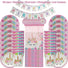 Unicorn birthday party unicorn set plates cups straws banner